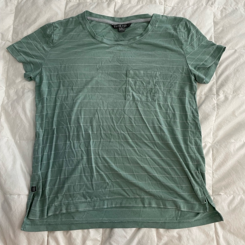 Free Fly Apparel Women's Striped Tee